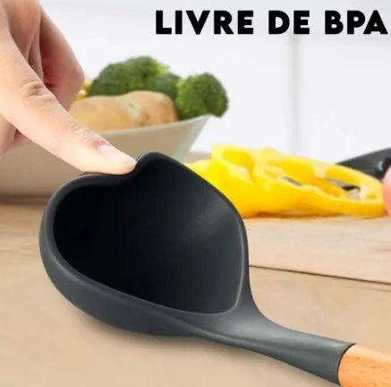 Kit Jogo de 12 peças de cozinha silicone